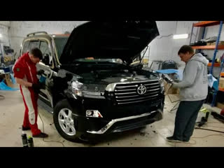 Лиса Рулит - Крузак Администрации стал БОМБОЙ! Переделка за 1 день. Новая Toyota Land Cruiser рестайлинг