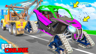 GTA 5 - УГНАЛ НОВУЮ БАГГИ НА ГУСЕНИЦАХ В ГТА 5 ОНЛАЙН  ! - БИТВА ЭВАКУАТОРОВ В GTA 5 ONLINE